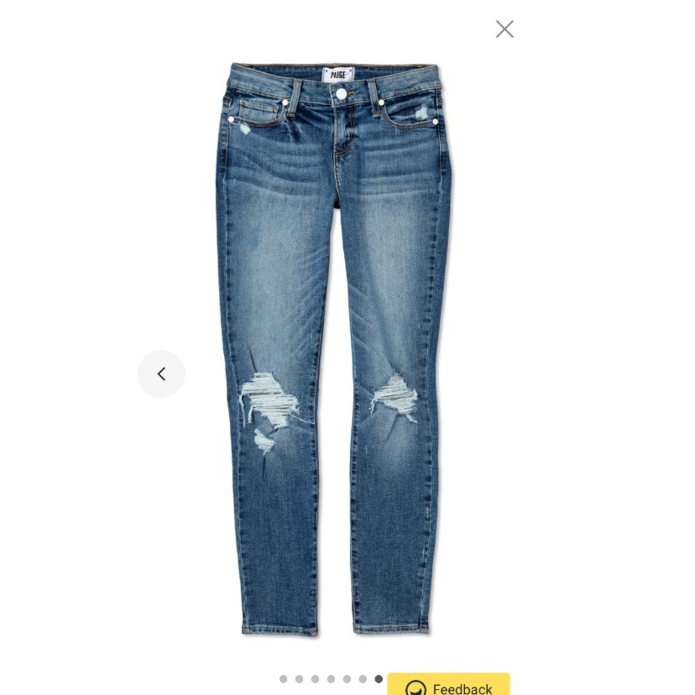Paige skinny jeans size 26